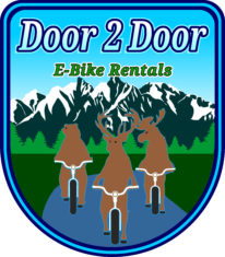 Door 2 Door Ebike Rental in Jackson Hole WY.